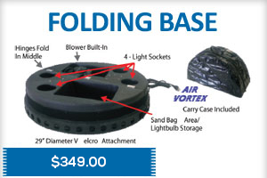 blower folding-base