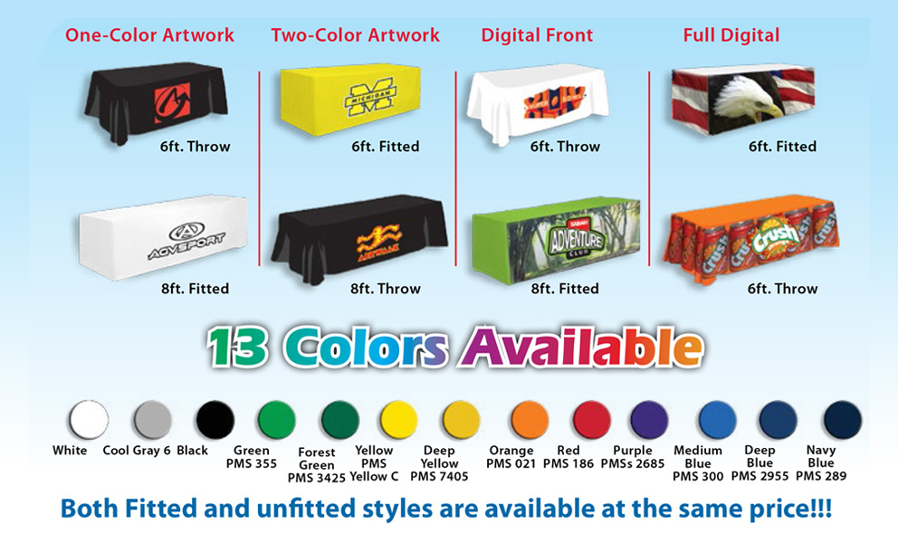 Promoadline Table Covers