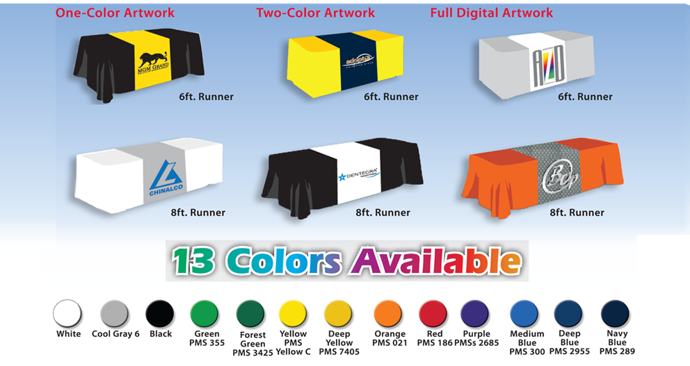 Promoadline Table Runners